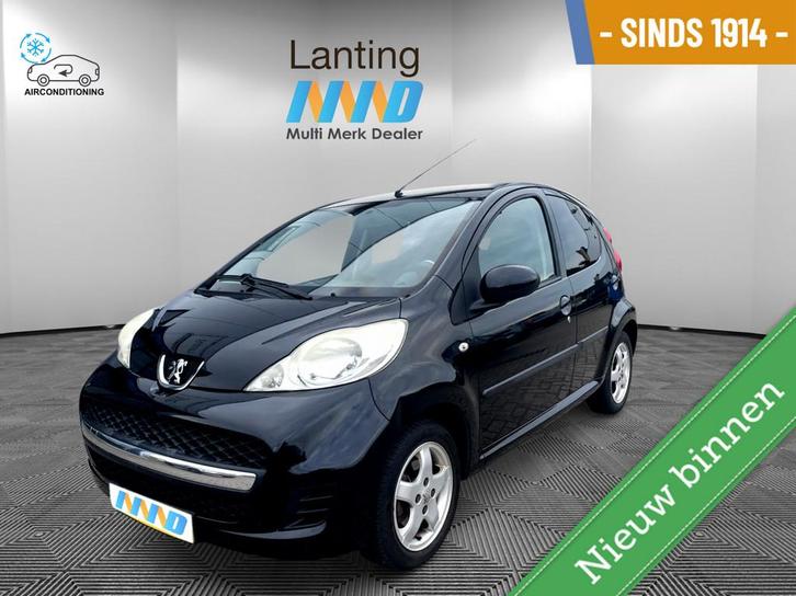 Peugeot 107 1.0-12V Black & Silver airco 5 derurs, Auto's, Peugeot, Bedrijf, Te koop, ABS, Airbags, Airconditioning, Alarm, Centrale vergrendeling