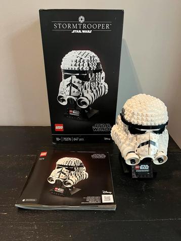 Lego Star Wars 75276 stormtrooper helmet beschikbaar voor biedingen