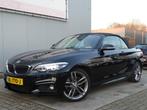 BMW 220i Cabrio AUT HighExecutive M PAKKET 184pk, Leder, NAV, Automaat, 1998 cc, Achterwielaandrijving, Gebruikt