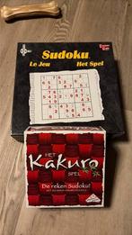 2 x Sudoku spellen, Ophalen, Maandkalender, Zo goed als nieuw
