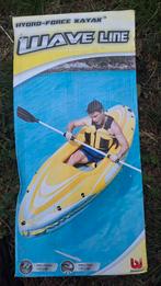Mooie nieuwe opblaasbare kano, Watersport en Boten, Ophalen, Zo goed als nieuw