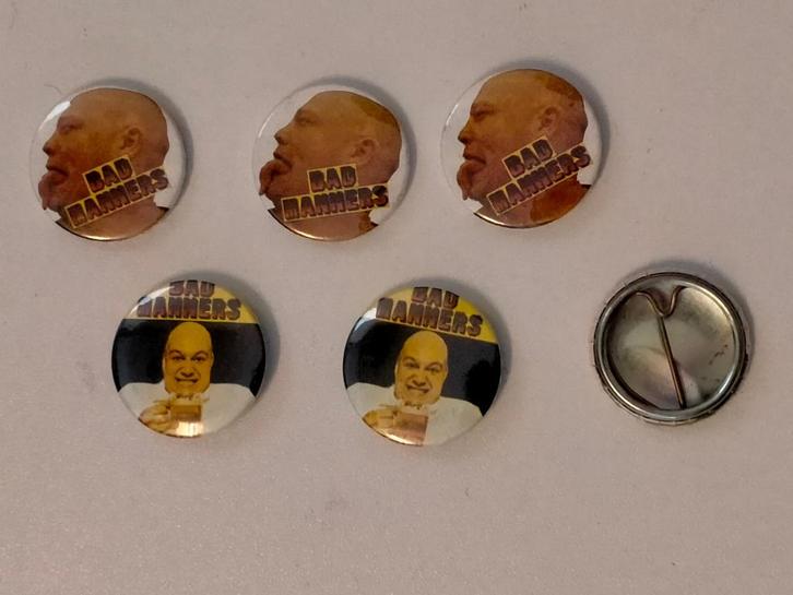 Bad Manners groep muziek buttons vintage Ska Madness band, Verzamelen, Speldjes, Pins en Buttons, Zo goed als nieuw, Ophalen of Verzenden