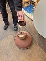 Industriele lamp roestkleur, Huis en Inrichting, Lampen | Hanglampen, Ophalen of Verzenden, Zo goed als nieuw, Minder dan 50 cm