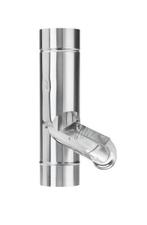 Zinken Regentonklep ø80mm tbv een regenpijp ***UITVERKOOP***, 60 tot 80 mm, Nieuw, Ophalen of Verzenden, Zink