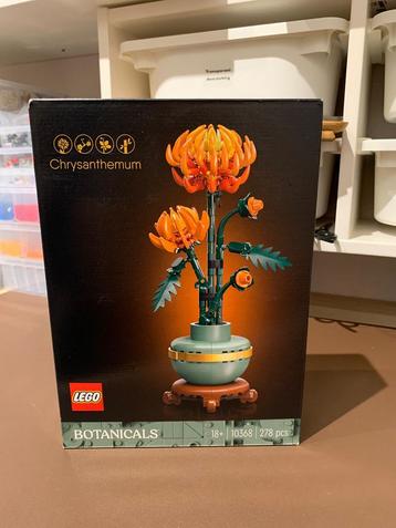 LEGO Icons 10368 Chrysant - Zo goed als nieuw! beschikbaar voor biedingen