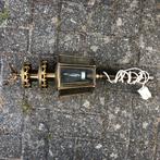 Koperen stallamp doet het prima, Antiek en Kunst, Antiek | Lampen, Ophalen of Verzenden