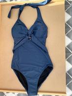 BEACHWAVE badpak met knoopdetail blauw maat 36, BEACHWAVE badpak met knoopdetail blauw maat 36, Blauw, Nieuw, Badpak