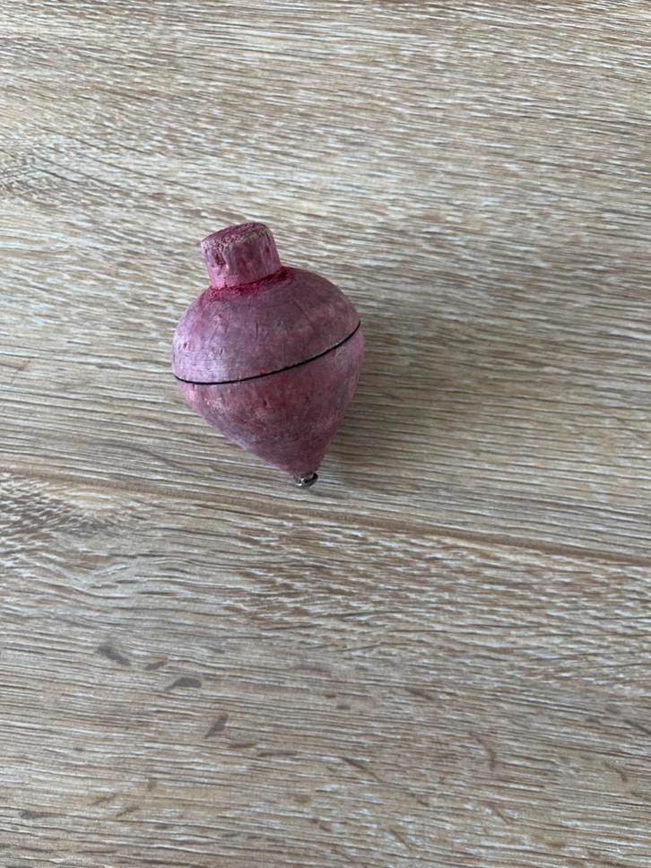 Antieke Houten Tol, Antiek en Kunst, Antiek | Speelgoed, Ophalen