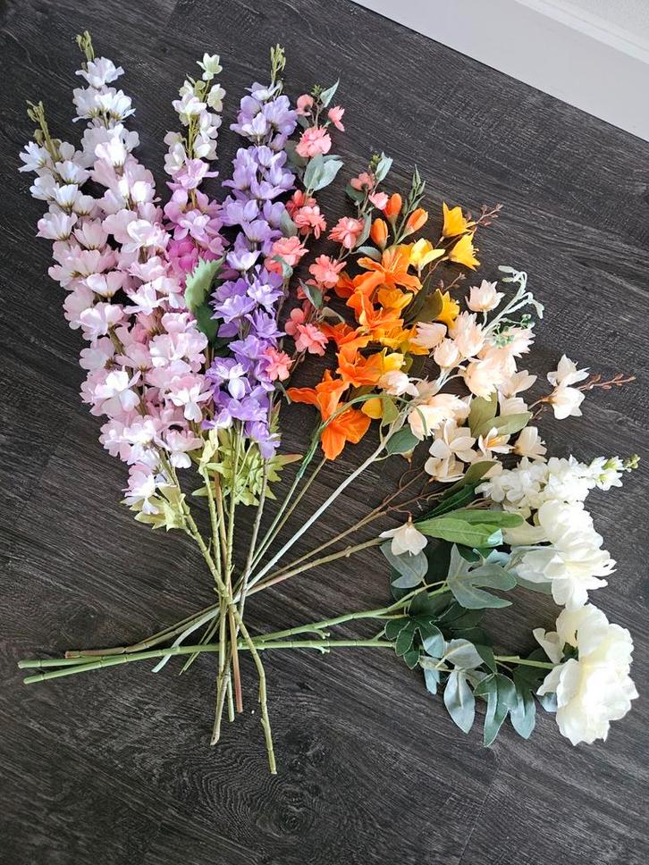 Lange kunstbloemen/ lange stelen bloemen, Huis en Inrichting, Woonaccessoires | Kunstplanten en Kunstbloemen, Nieuw, Ophalen of Verzenden