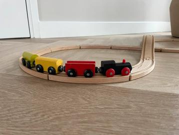 Houten treinbaan nieuw beschikbaar voor biedingen