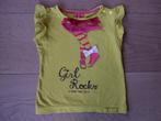 Erg leuk meisjes zomer shirt korte mouwen maat 104 / 110, Meisje, Ophalen of Verzenden, Zo goed als nieuw, Shirt of Longsleeve