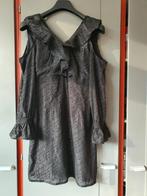Zwart Off-Shoulder Jurkje van Lovie & Co – Maat XL Stijlvol, Ophalen of Verzenden, Maat 46/48 (XL) of groter, Zwart, Boven de knie