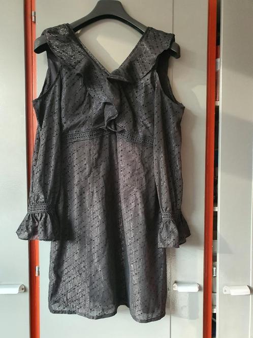 Zwart Off-Shoulder Jurkje van Lovie & Co – Maat XL Stijlvol, Kleding | Dames, Jurken, Maat 46/48 (XL) of groter, Zwart, Boven de knie