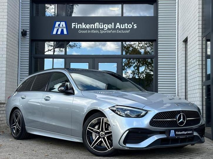Mercedes-Benz C-klasse Estate 200 AMG Line |Pano |Memory |Ca, Auto's, Mercedes-Benz, Bedrijf, Te koop, C-Klasse, ABS, Achteruitrijcamera