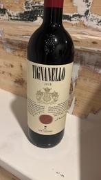 Tignanello 2018, Verzamelen, Ophalen of Verzenden, Zo goed als nieuw, Italië, Rode wijn