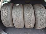 4 Winterbanden Dunlop 205/55 R16, Auto-onderdelen, Ophalen, Gebruikt, 16 inch, Banden en Velgen