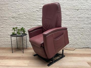 Fitform leren sta op stoel relax fauteuil staopstoel  beschikbaar voor biedingen