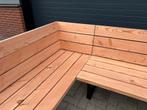Handgemaakte Houten Loungebank – Robuust, Duurzaam & Op Maat, ., Nieuw, Ophalen of Verzenden, 8 zitplaatsen