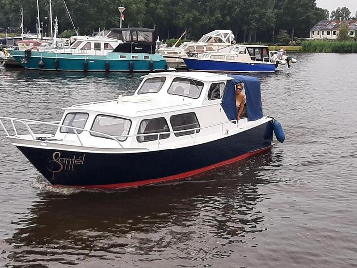 Marnekruizer In prijs verlaagd, Watersport en Boten, Motorboten en Motorjachten, Gebruikt, Staal, 6 tot 9 meter, Diesel, Binnenboordmotor