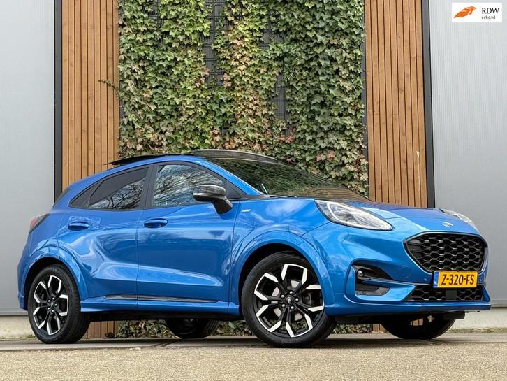 Ford Puma 1.0 EcoBoost Hybrid ST-Line X First Edition panora, Auto's, Ford, Bedrijf, Te koop, Puma, ABS, Achteruitrijcamera, Airbags