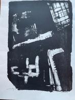 Wim Motz '58 - Litho 'Vensters' gesigneerd, Ophalen of Verzenden