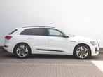Audi e-tron S-Line 50 QUATTRO 313 PK 71 kWh | Luchtvering |, Auto's, Audi, Automaat, Zwart, 71 kWh, Leder en Stof