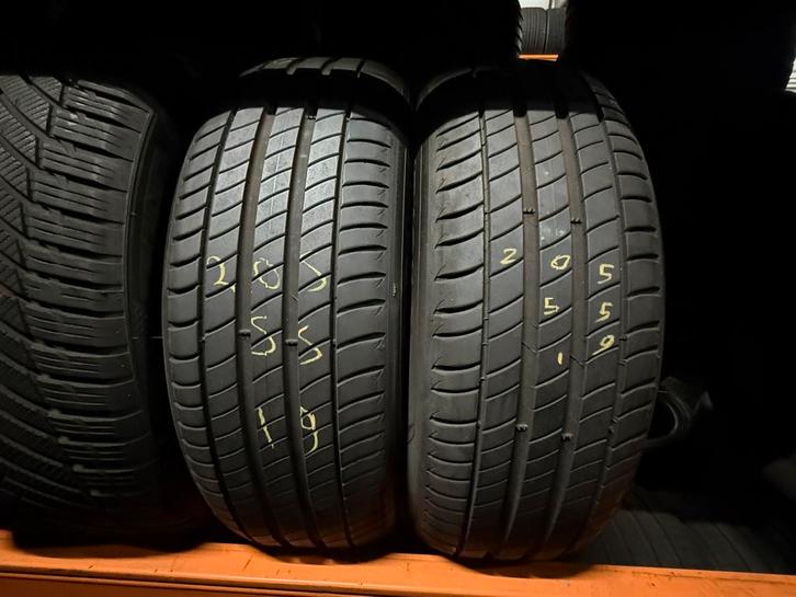 2x 205 55 19 Michelin Primacy 3 Demo 6MM 2021, Auto-onderdelen, Banden en Velgen, Band(en), Zomerbanden, 19 inch, 205 mm, Personenwagen