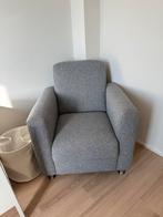 Grijze fauteuil, Huis en Inrichting, Fauteuils, Ophalen, Zo goed als nieuw