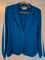 Blauwe blazer met witte strepen, Blauw, Maat 42/44 (L), Zo goed als nieuw, Jasje
