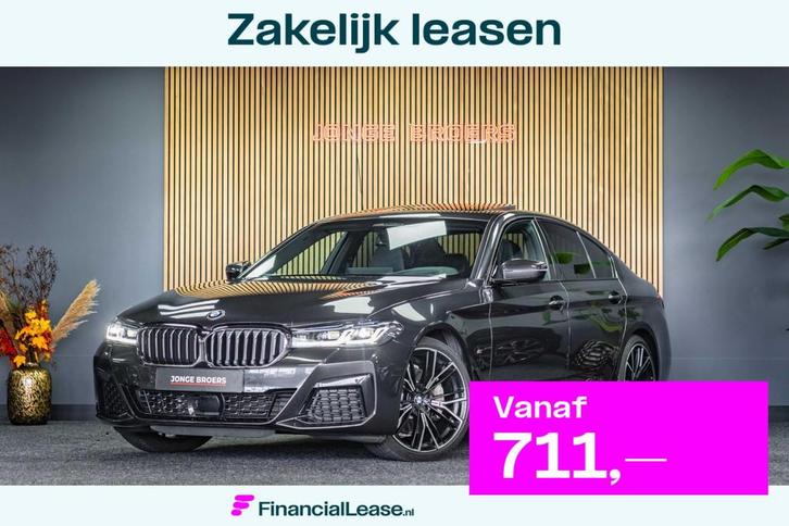 BMW 5-serie 530i xDrive Business Edition Plus |Pano|HUD, Auto's, BMW, Bedrijf, Lease, Financial lease, 5-Serie, ABS, Airbags, Airconditioning