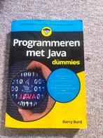 Programmeren met Java voor dummies, Ophalen of Verzenden, Zo goed als nieuw, Barry Burd