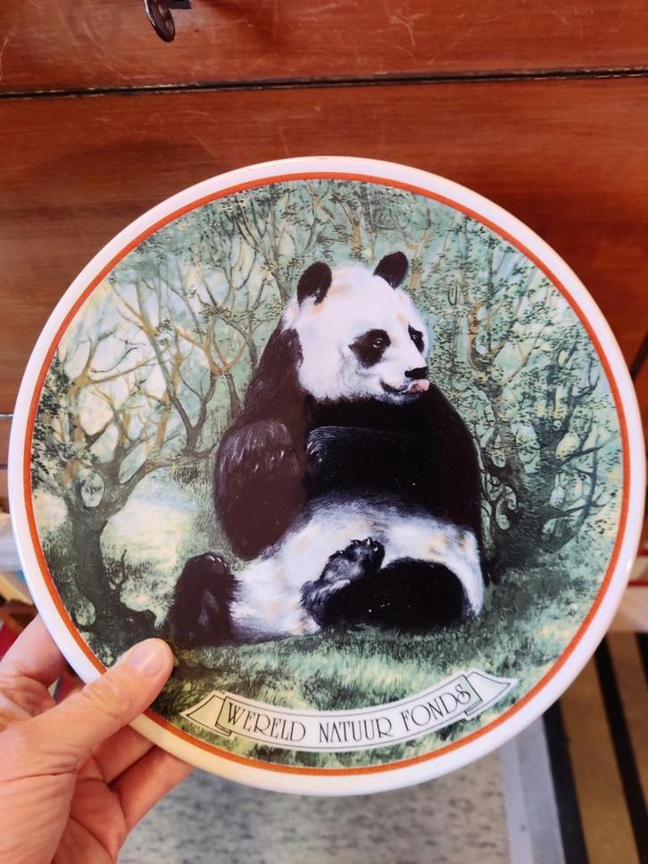 WNF Jubileum Bord 20 Jaar 2stuks, Antiek en Kunst, Antiek | Wandborden en Tegels, Ophalen of Verzenden