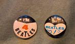 Vintage Beatles buttons / speldjes, Ophalen of Verzenden, Gebruikt, Overige onderwerpen, Button