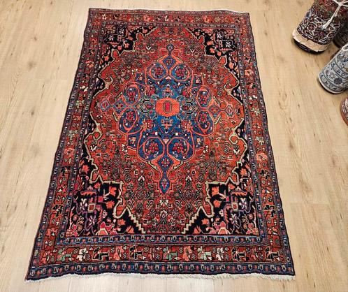 Vintage handgeknoopt perzisch tapijt bidjar 163x109, Huis en Inrichting, Stoffering | Tapijten en Kleden, Gebruikt, 100 tot 150 cm