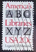 USA  America's Libraries, Postzegels en Munten, Postzegels | Amerika, Verzenden, Noord-Amerika