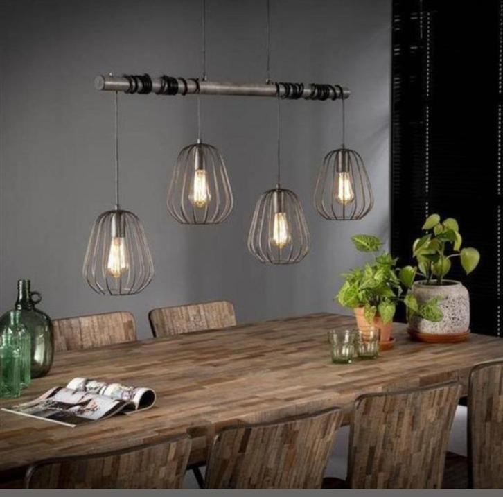 lampen, Huis en Inrichting, Lampen | Hanglampen, Zo goed als nieuw, Minder dan 50 cm, Ophalen