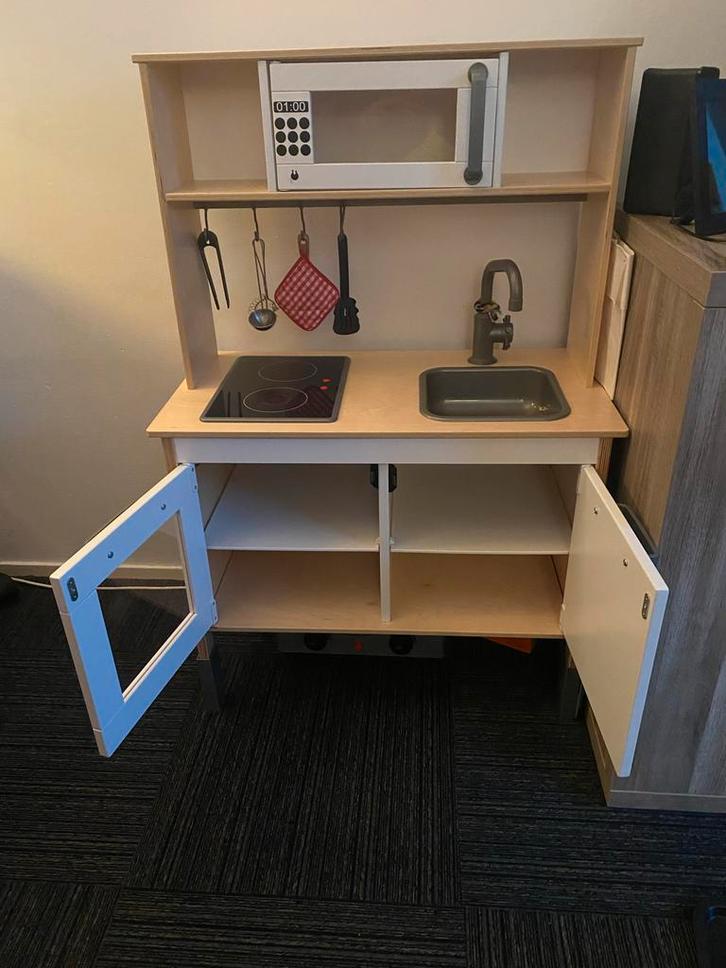 IKEA Kinderkeuken - Compleet!, Kinderen en Baby's, Speelgoed | Speelkeukens, Gebruikt, Speelkeuken, Hout, Ophalen