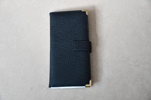 Kaarthouder en notaboekje, Sieraden, Tassen en Uiterlijk, Portemonnees, Nieuw, Overige merken, Zwart, Leer, Ophalen of Verzenden