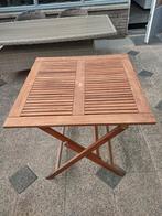 Hardhouten tuintafel, Tuin en Terras, Tuintafels, Ophalen, Zo goed als nieuw, Vierkant