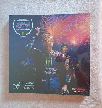 motor Yamaha boek 2021 MotoGP World Champion beschikbaar voor biedingen