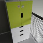 IKEA Stuva kledingkast met groene deuren, Kinderen en Baby's, Ophalen, Minder dan 75 cm, 105 cm of meer, Zo goed als nieuw