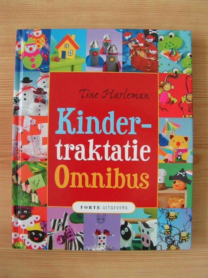 Kindertraktatie Omnibus. Tine Harleman. Hard cover., Boeken, Hobby en Vrije tijd, Gelezen, Overige onderwerpen, Geschikt voor kinderen