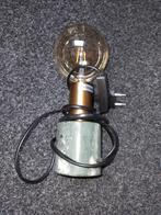 Leuk marmeren lampje groen, Ophalen of Verzenden, Zo goed als nieuw, Minder dan 50 cm