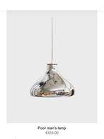 Poor man’s lamp, Ophalen, Zo goed als nieuw, Glas, Minder dan 50 cm