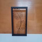 Wanddecoratie bladeren in frame, Gebruikt, Ophalen of Verzenden