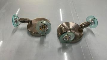 Plavond spot rvs met ked lampen beschikbaar voor biedingen