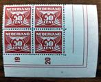 Setje blokjes van 4 vliegende duif PF, Verzenden, T/m 1940, Postfris