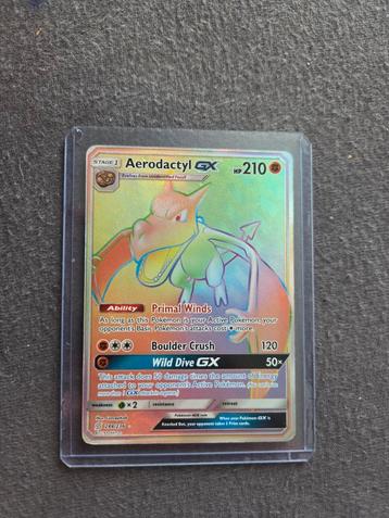 Aerodactyl GX Rainbow - Unified Minds 244/236 beschikbaar voor biedingen