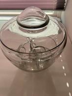 Vintage Glazen Bowl Set met Kopjes, Ophalen of Verzenden