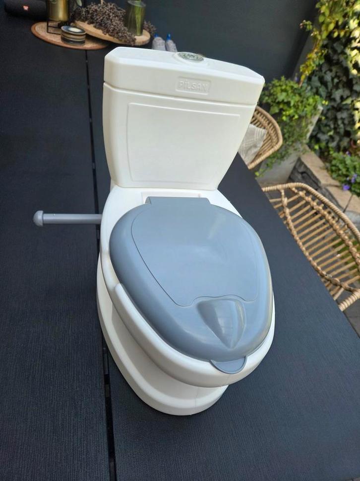 Pilsan WC Potje met Licht en Geluid, Kinderen en Baby's, Overige Kinderen en Baby's, Zo goed als nieuw, Ophalen